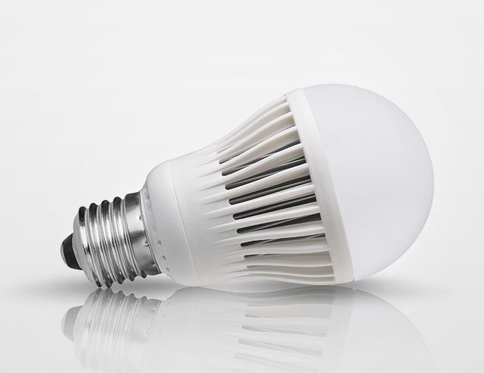 compact LED light bulb